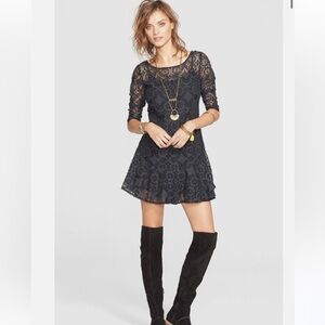 Free People | Walking to the Sun Lace Dress